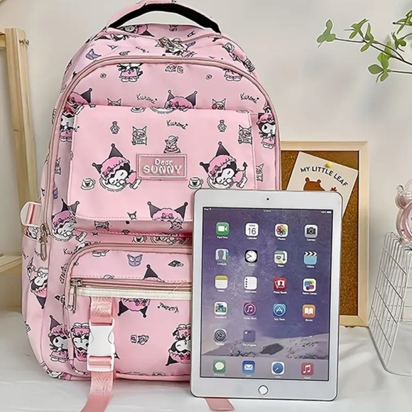 Kuromi Dear Sunny Graphic Backpack | Perfect for Everyday main image 5